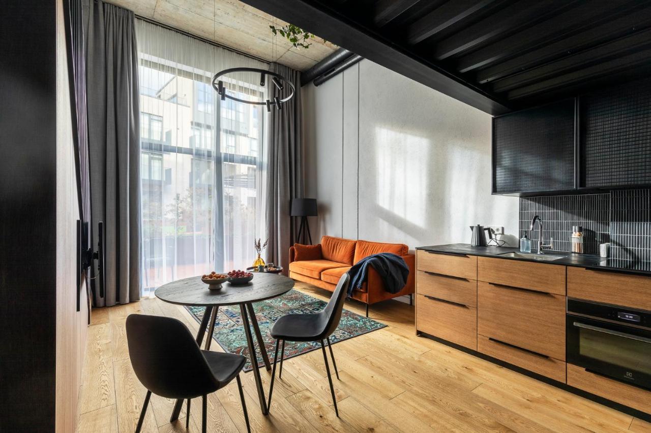 Stylish Loft With Terrace Paupys, Old Town Appartement VNO Buitenkant foto