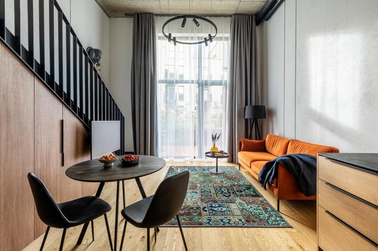 Stylish Loft With Terrace Paupys, Old Town Appartement VNO Buitenkant foto