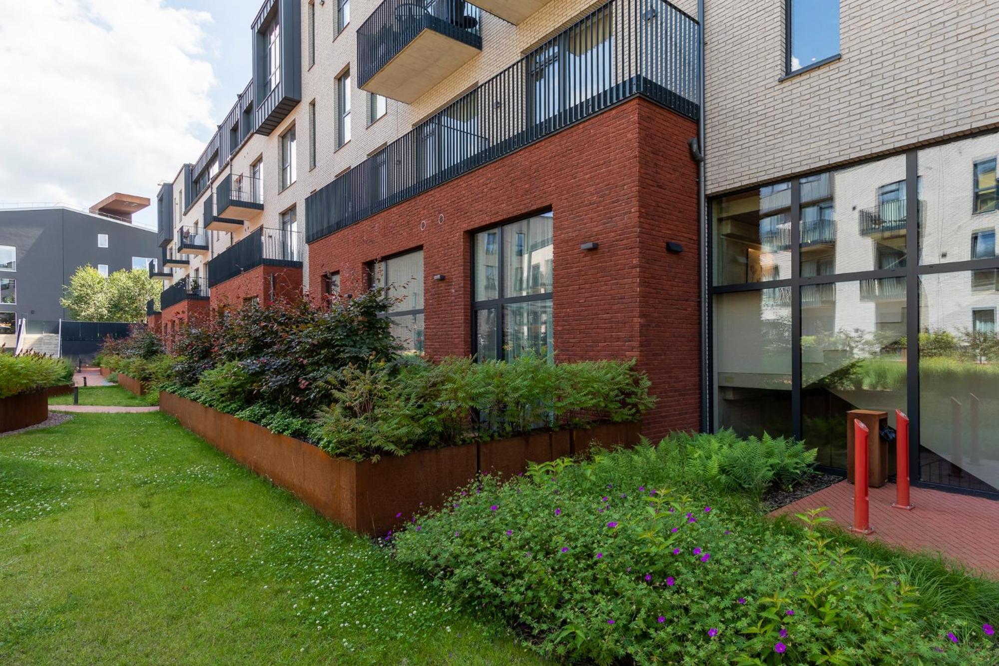 Stylish Loft With Terrace Paupys, Old Town Appartement VNO Buitenkant foto